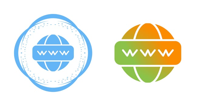 World Wide Web Vector Icon