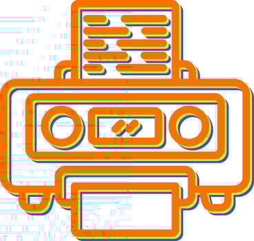 Printer Vector Icon
