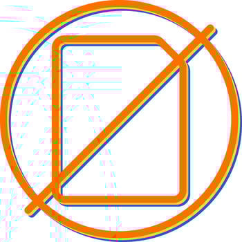 Paperless Vector Icon