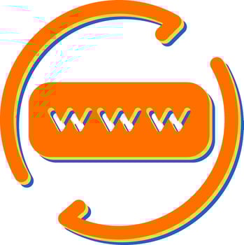 Domain Renewal Vector Icon
