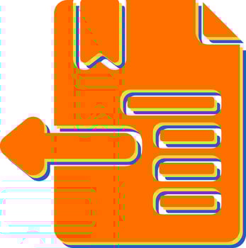 Indent Vector Icon