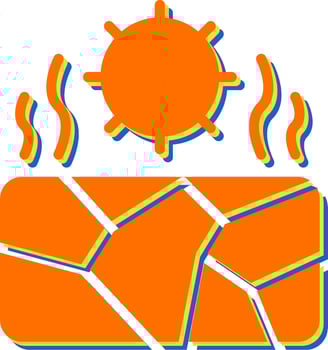Drought Vector Icon