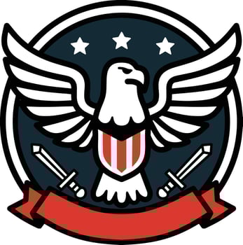 Eagle design cartoon vector