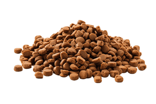 AI generated Pile of Dry Dog Food Kibble png