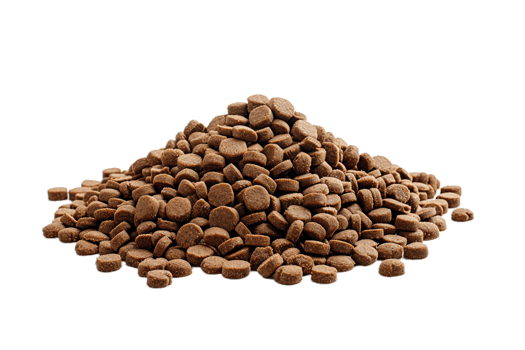 AI generated Pile of Dry Dog Food Kibble png