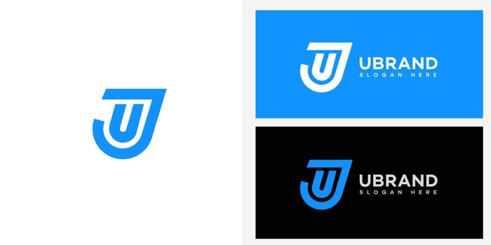 U Letter Logo Icon Brand Identity Sign Symbol Template vector