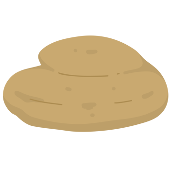 Brown natural stone png