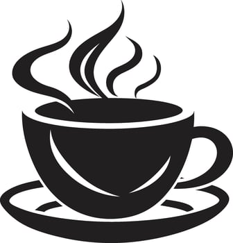 Mug Mastery Black of Coffee Cup Savoring Moments Black of Coffee Cup vector