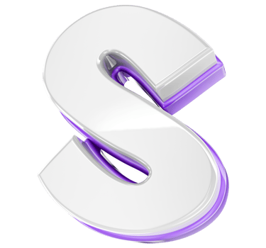 Font S 3D Render png