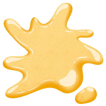 honey blots, sweet smudge splash drop png