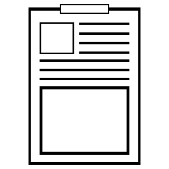 clipboard with paper png