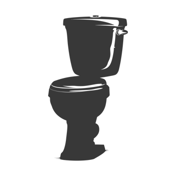 AI generated Silhouette water faucet black color only png