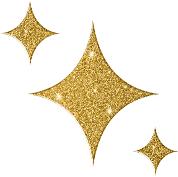 Golden Sparkle Starburst Arrangement png