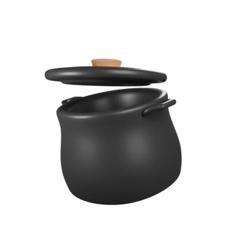 3d rendering of kitchen tool with cartoon style. 3d render cute icon concept png