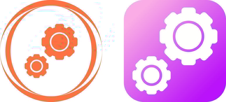 Gears Vector Icon
