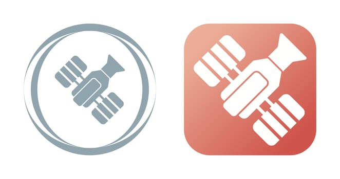 Space radar Vector Icon