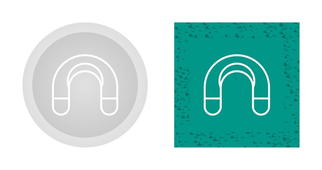 Inflatable pillow Vector Icon