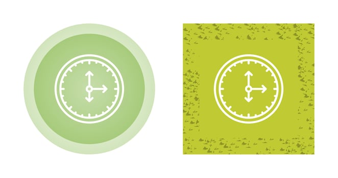 Clock Vector Icon