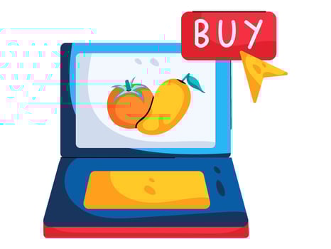 buy online design with modern illustration concept style for badge farm agriculture sticker illustration vector