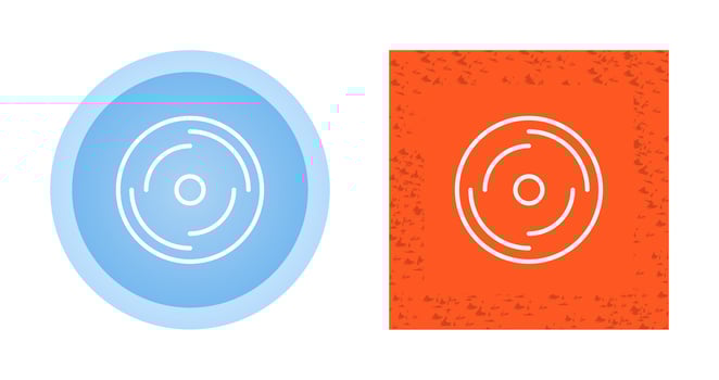 Disk Vector Icon