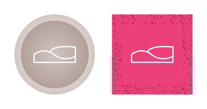 Sand dunes Vector Icon