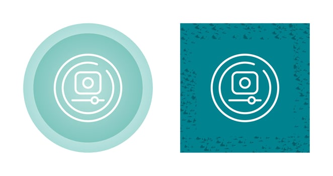 Video Record Circle Vector Icon