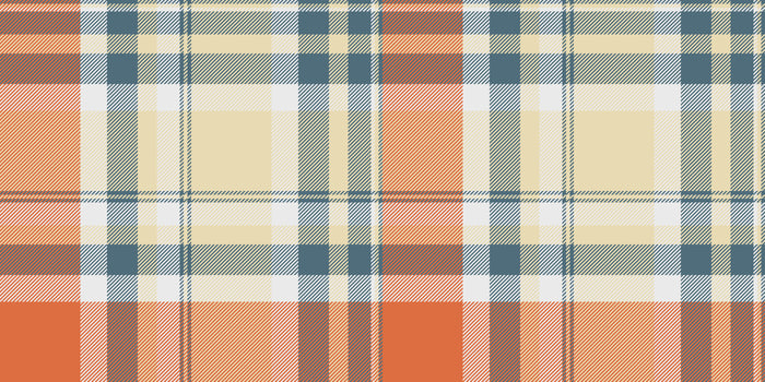 Faded textile seamless check, ornament vector plaid background. Summer texture tartan pattern fabric in light and cyan colors.