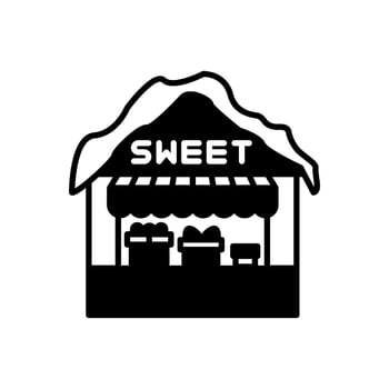 Christmas Market Diet  icon in vector. Logotype vector