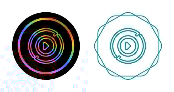 Processing Vector Icon