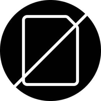 Paperless Vector Icon