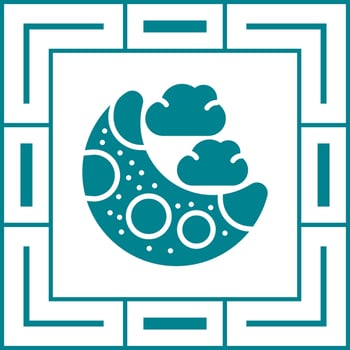Moon Vector Icon