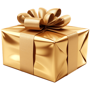 AI generated Gift celebration anniversary decoration png