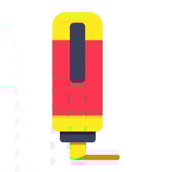 Premium design icon of highlighter vector