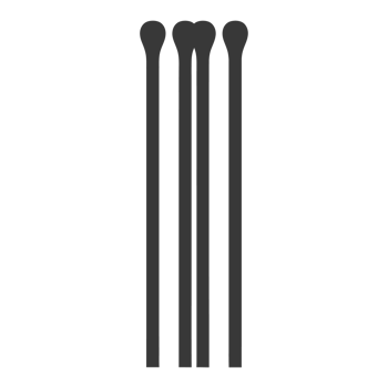AI generated Silhouette wooden matches black color only png