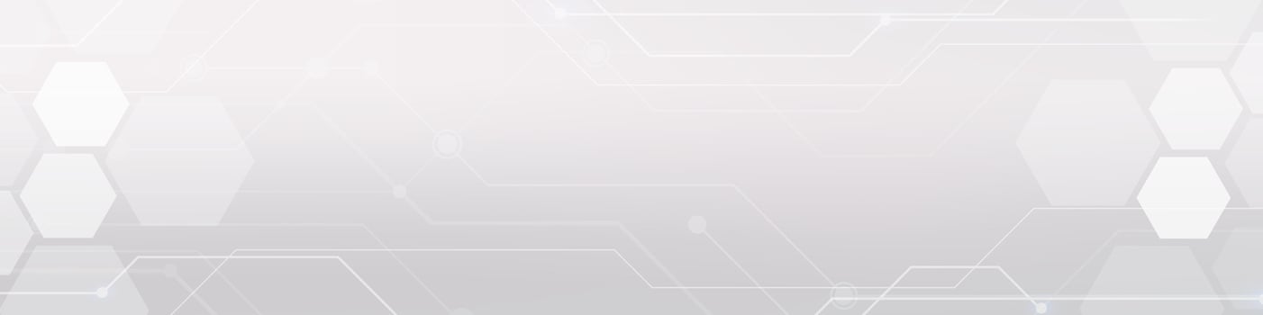 Gradient Digital technology banner. Futuristic banner for various design projects such as websites, presentations, print materials, social media posts vector