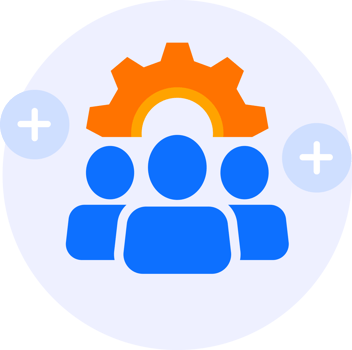 teamwork modern icon illustration png