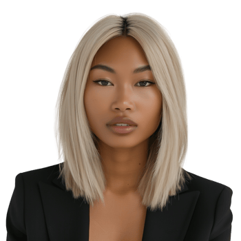 AI generated Image of Multi Racial Woman in Business Casual Outfit, Isolated on Transparent Background png