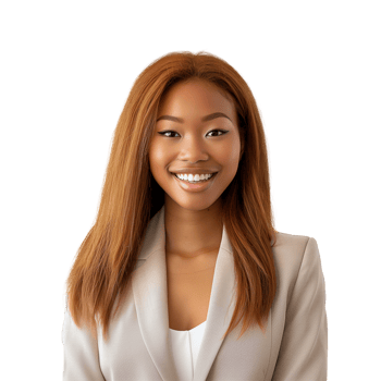 AI generated Image of Multi Racial Woman in Business Casual Outfit, Isolated on Transparent Background png