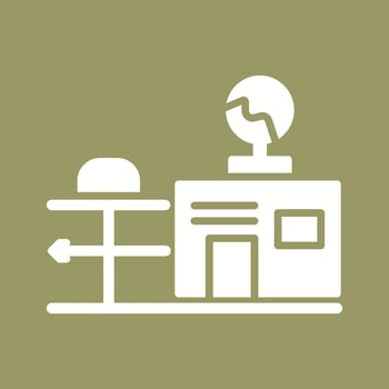 Weather Station Vector Icon