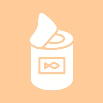 Canned Food Vector Icon