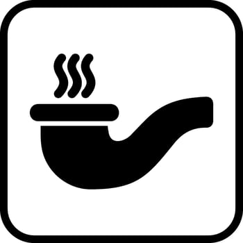 Smoking Pipe Vector Icon
