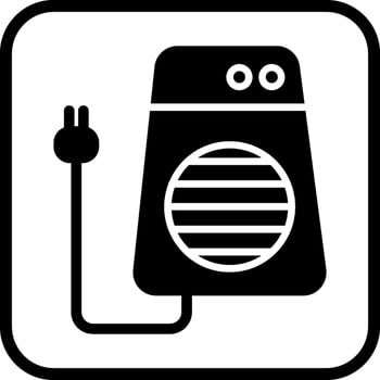 Air Humidifier Vector Icon