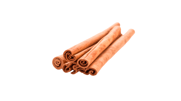 AI generated Cinnamon stick cut out. Isolated cinnamon on transparent background png