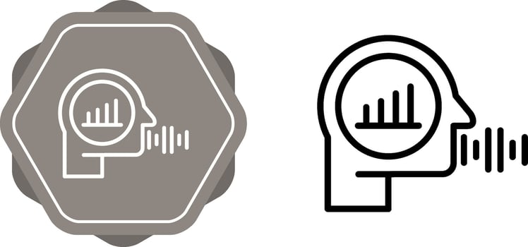Voice Analytics Vector Icon