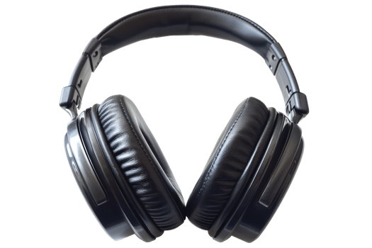AI generated Professional studio headphones for quality sound png