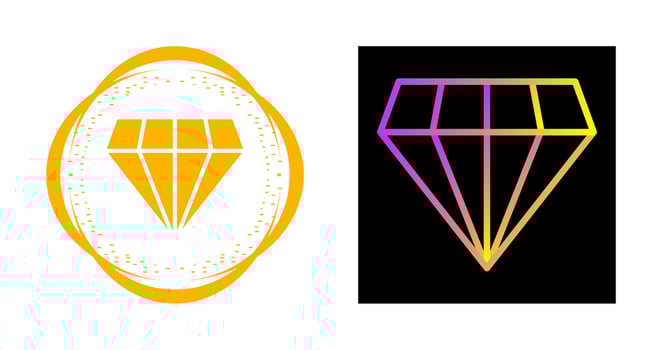 Diamond Vector Icon