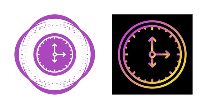 Clock Vector Icon