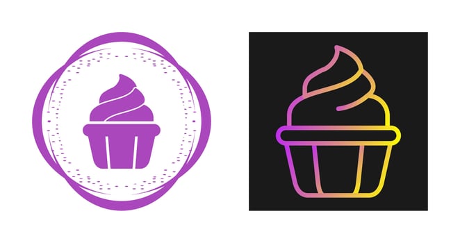 Cupcake Vector Icon