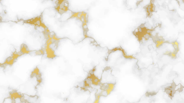 Gold marble texture background vector