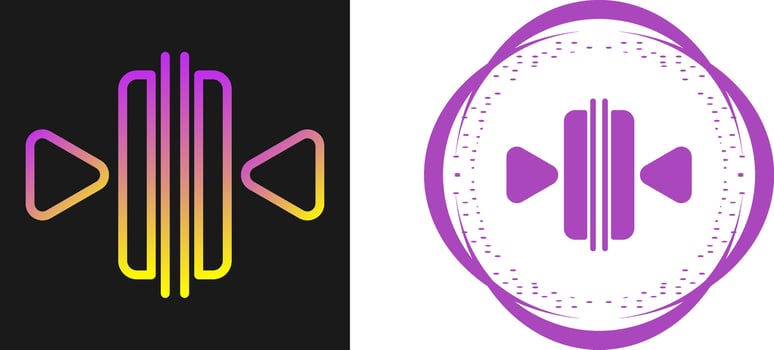 Reflect Vector Icon